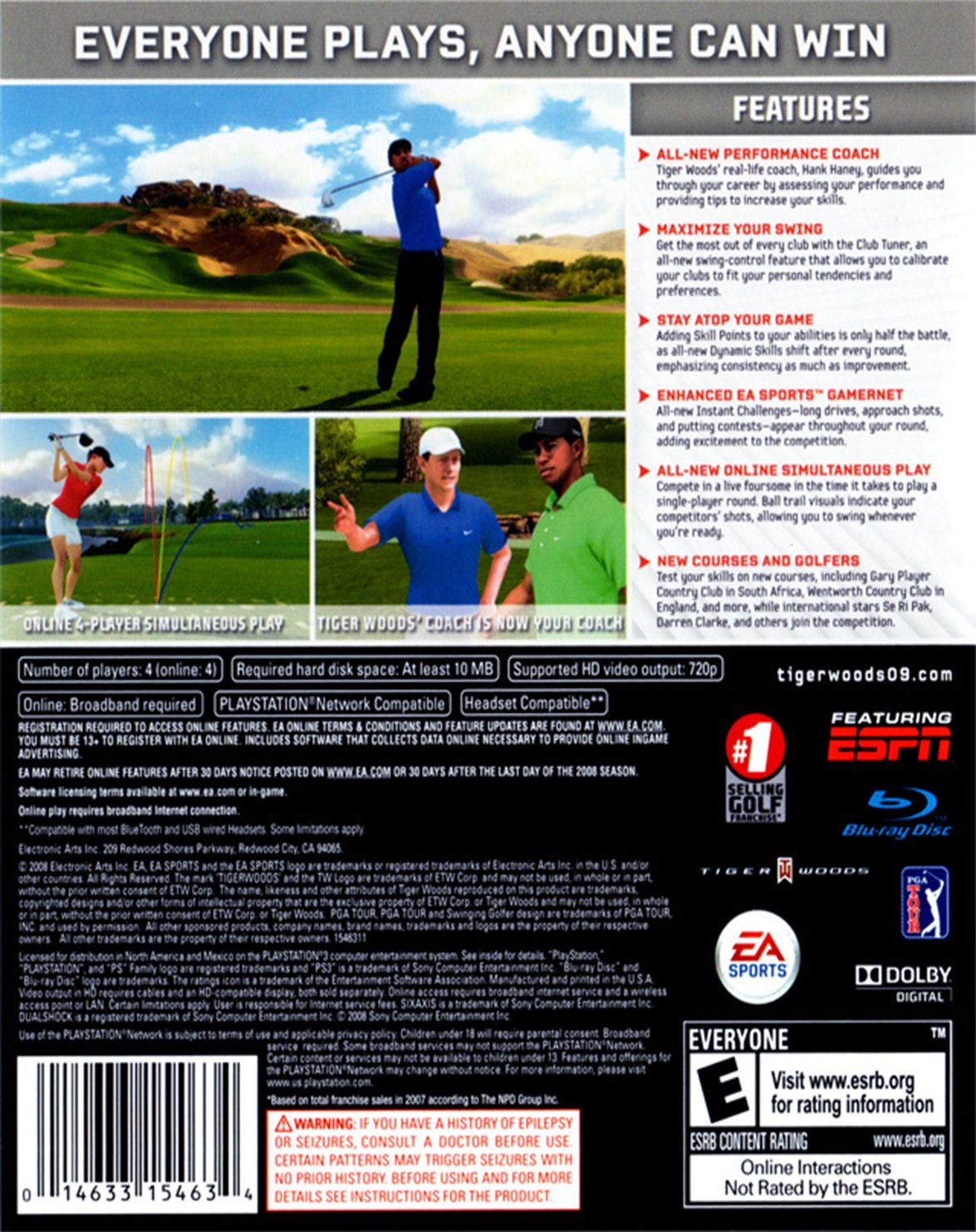 TIGER WOODS PGA TOUR 09 - Image 2