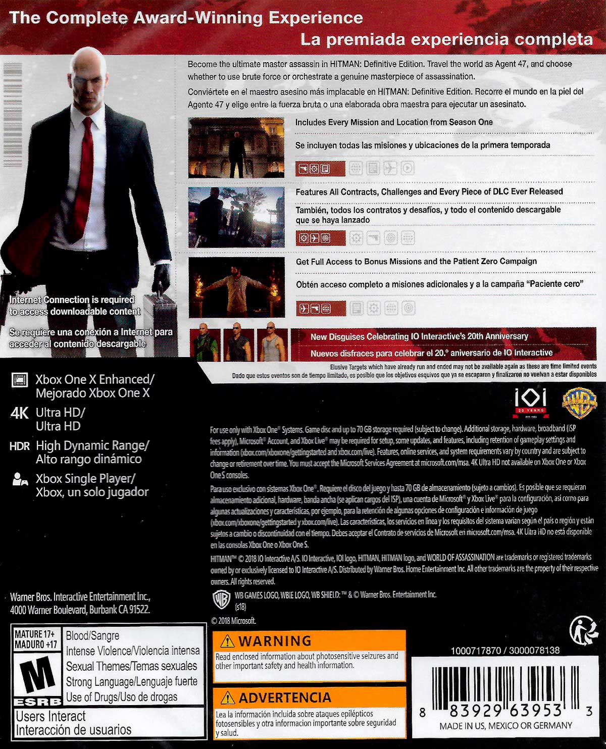 HITMAN DEFINITIVE EDITION - Image 2