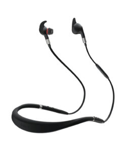 Jabra Evolve 75e UC Earphones with mic inear behindtheneck mount Bluetooth wireless active noise canceling noise isolating