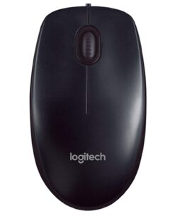 Logitech M90 - Mouse - right and left-handed - optical - wired - USB