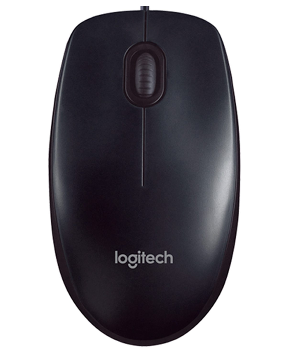 Logitech M90 - Mouse - right and left-handed - optical - wired - USB