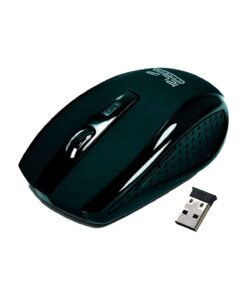 Klip Xtreme - Mouse - Wireless - 2.4 GHz - Black - Nano - 6-button Opt