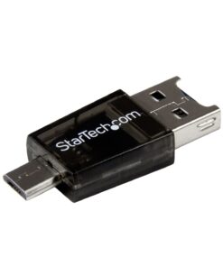LECTOR DE TARJETAS STARTECH ADAPTADOR MICRO SD - MICRO USB OTG ANDROID