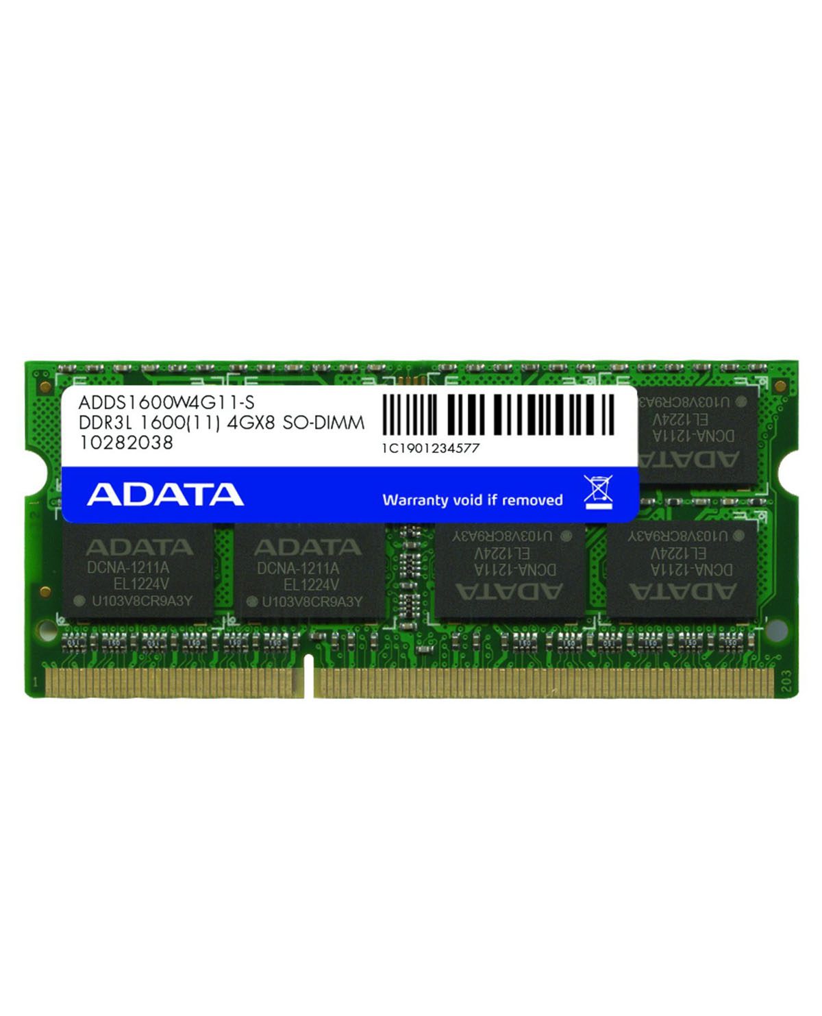 MEMORIA RAM A-DATA LOVO DDR3 1600MHZ 4GB CL11