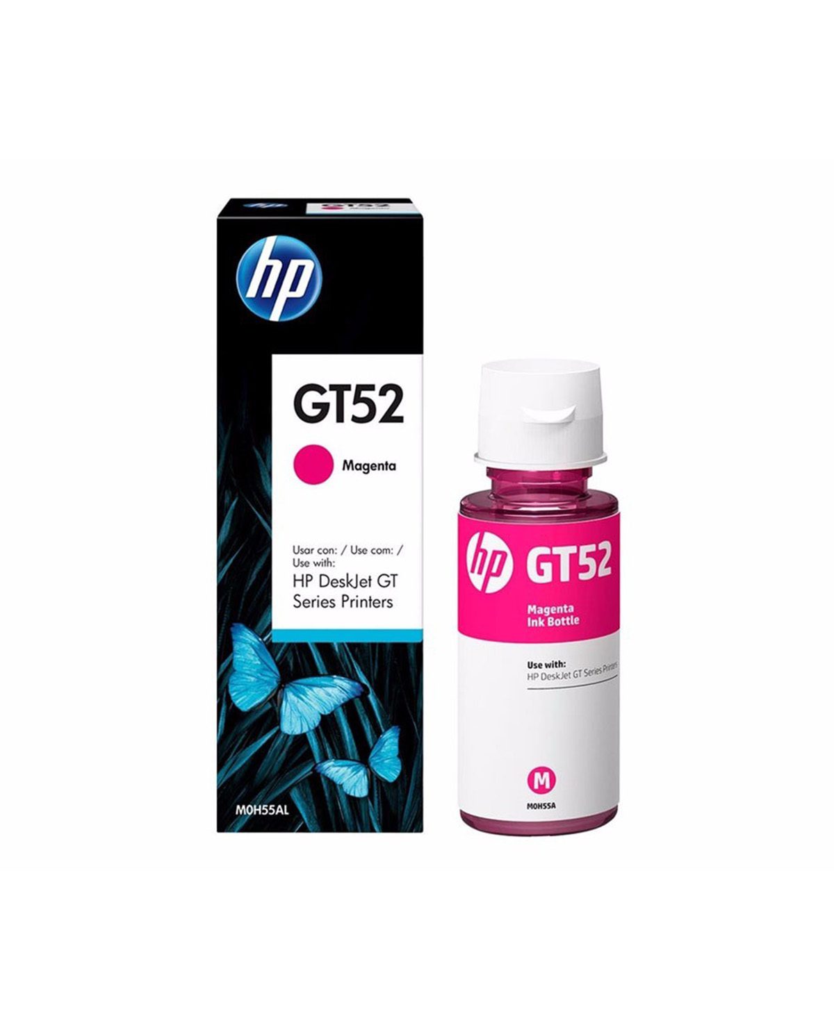 BOTELLA DE TINTA HP GT52 MAGENTA