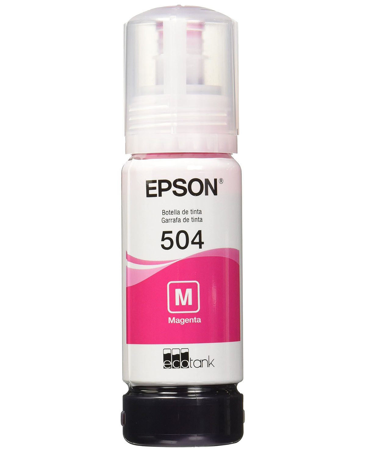 BOTELLA DE TINTA EPSON T504 MAGENTA