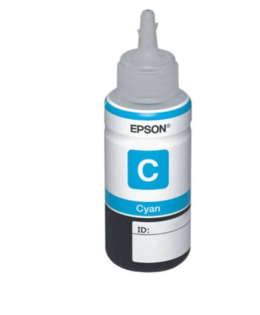 Epson T664  Cyan  original  ink refill  for Epson L380 L386 L395 L495 EcoTank ET2600 2650 L1455 L396 L606 L656