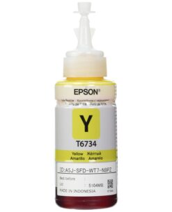 BOTELLA DE TINTA EPSON T673 AMARILLA