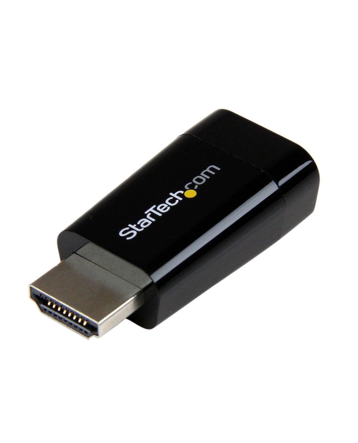 StarTech Compact HDMI to VGA Adapter Converter Video converter HDMI VGA black