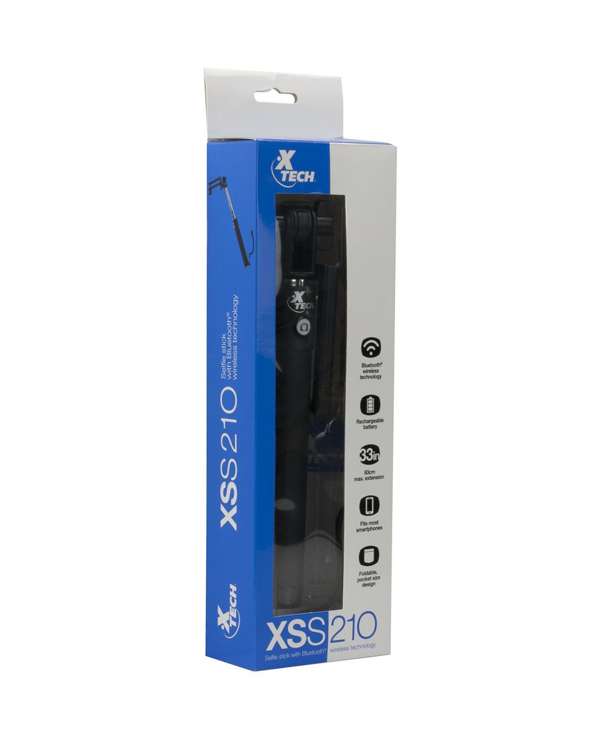 Xtech selfie stick 83.5cm Bluetooth - Image 2