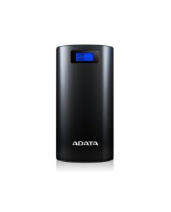 ADATA P20000D  Power bank  20000 mAh  2.1 A  2 output connectors USB  black