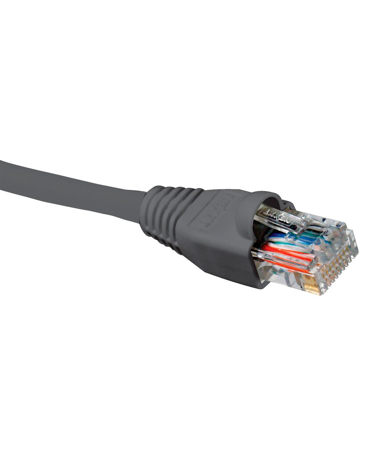 Nexxt Patch cable RJ45 M to RJ45 M 91 cm UTP CAT 6a stranded gray
