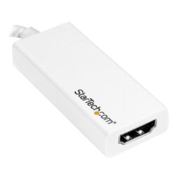 USB C to HDMI Adapter - USB Type-C to HDMI Video Converter - External video adapter - USB-C - HDMI - white