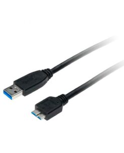 Xtech -   XTC-365 - Data cable - USB  to  Micro USB 3.0 - 91 cm - Black - 3ft for hard drives