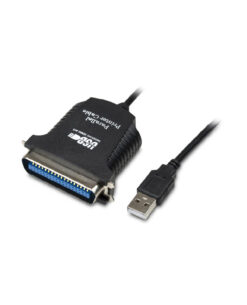 Xtech Parallel Cable 1.8 m 4 pin USB Type A 25 pin DSub DB25