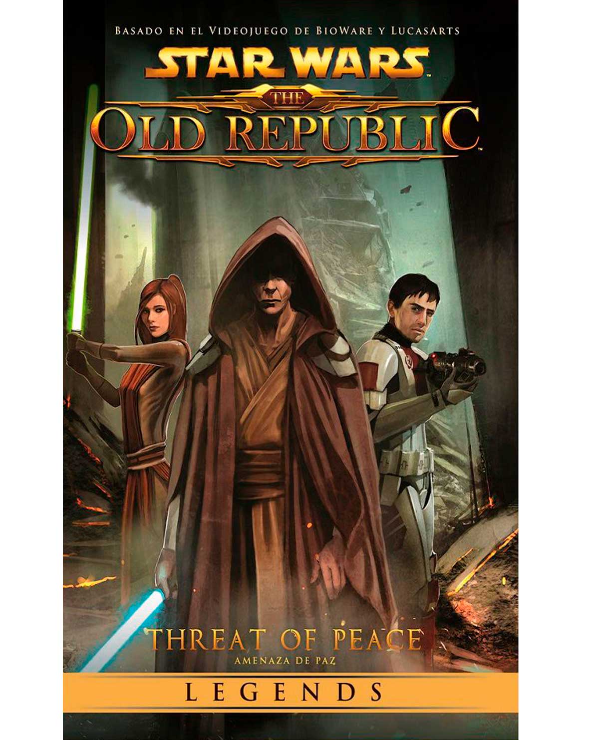 COMIC STAR WARS VIEJA REPUBLICA AMENAZA A LA PAZ