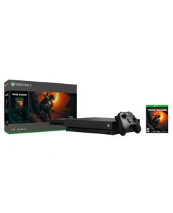 CONSOLA XBOX ONE X NEGRO 1TB CON SHADOW OF THE TOMB RAIDER