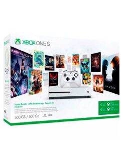 CONSOLA XBOX ONE S BLANCO 500GB MEMBRESIA GAME PASS Y XBOX LIVE GOLD 3 MESES