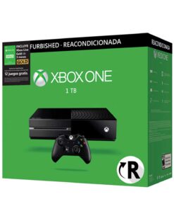 CONSOLA XBOX ONE REFURBISHED NEGRA 1TB