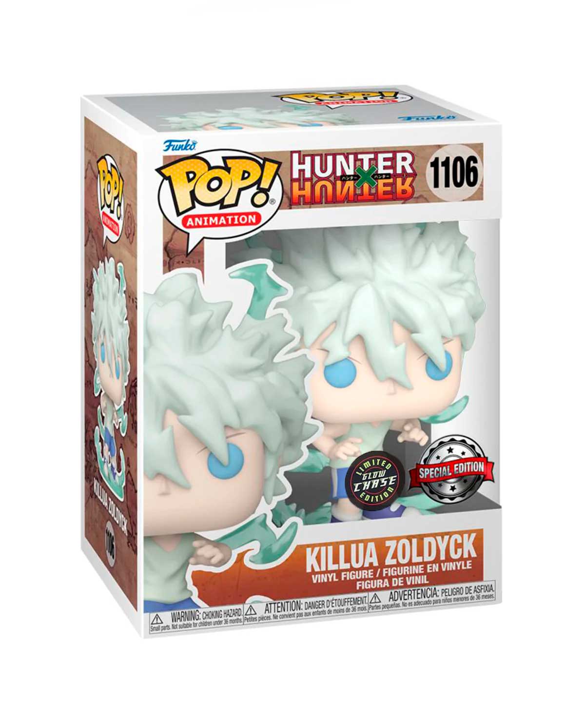 FIGURA POP ANIMATION HUNTER X HUNTER KILLUA GLOW CHASE - Image 3