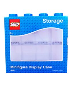DISPLAY CHICO PARA FIGURAS LEGO AZUL
