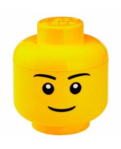 CABEZA DE ALMACENAMIENTO LEGO HOMBRE GRANDE