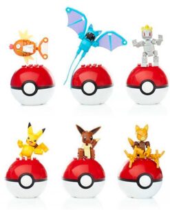 FIGURA MEGA CONSTRUX POKEMON POKE BALL SERIE 4