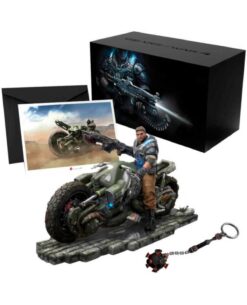 SET DE FIGURAS GEARS OF WAR 4 JD FENIX EN MOTOCICLETA