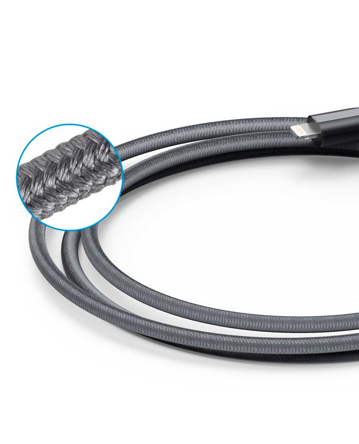 CABLE LIGHTNING ANKER GRIS - Image 2