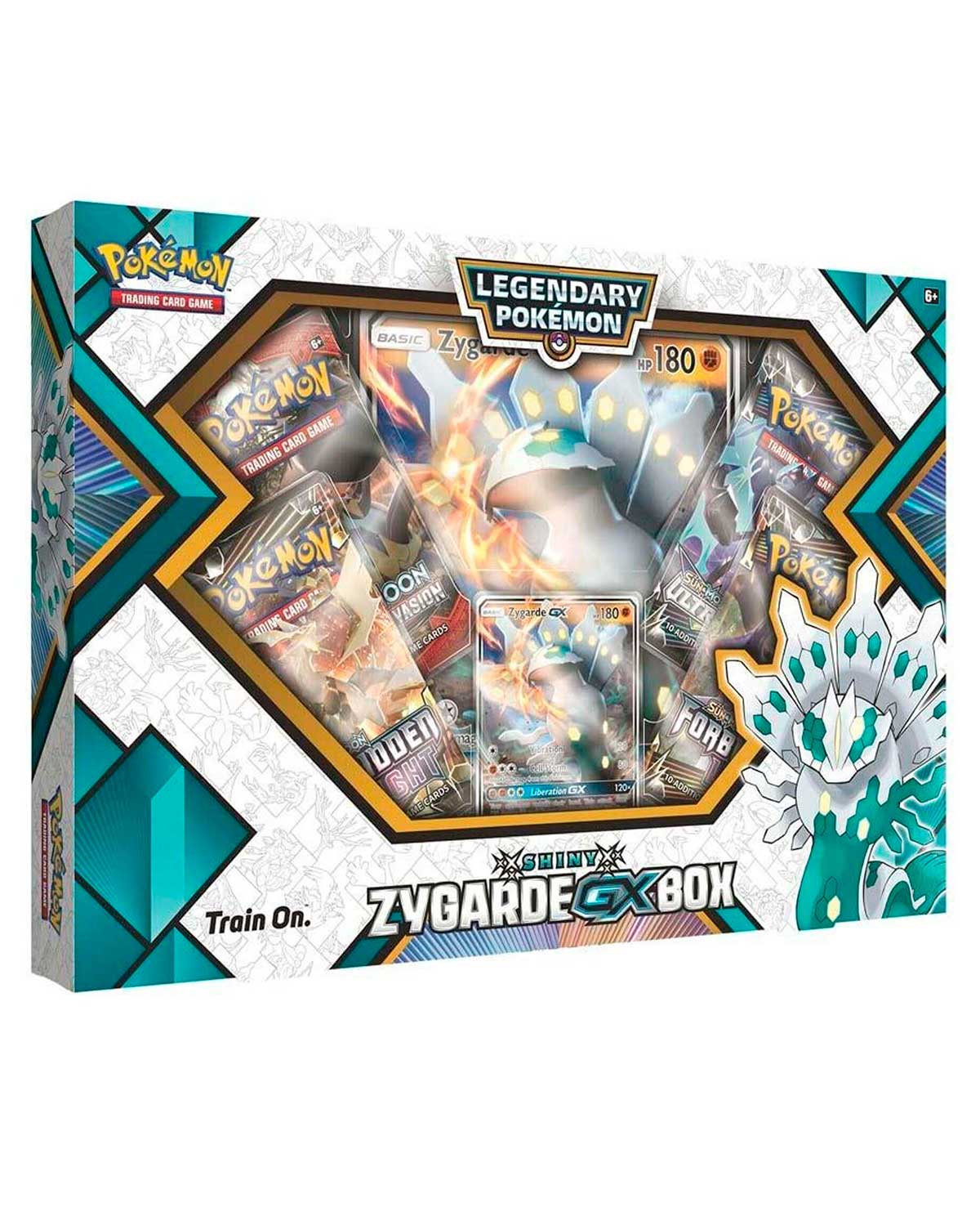 CAJA POKEMON TRADING CARD GAME SHINY ZYGARDE GX BOX