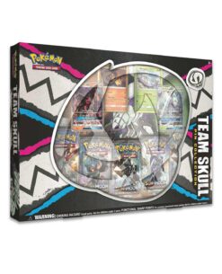 CAJA POKEMON TRADING CARD GAME TEAM SKULL PIN COLLECTION