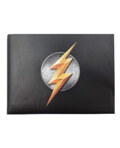 CARTERA JUSTICE LEAGUE FLASH LOGO
