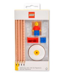 SET DE UTILES LEGO CON UNA FIGURA
