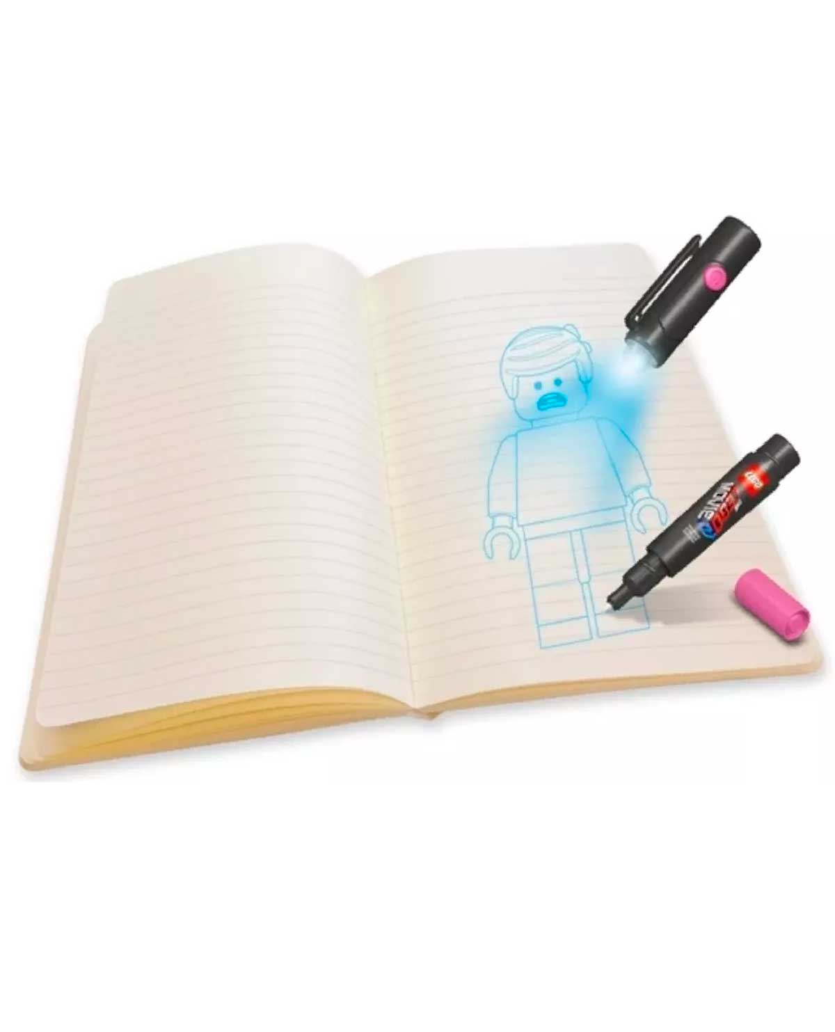 LIBRETA CON PLUMA INVISIBLE THE LEGO MOVIE 2 BATMAN NEGRA - Image 2
