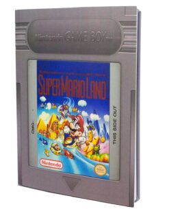 LIBRETA GAME BOY SUPER MARIO LAND GRIS