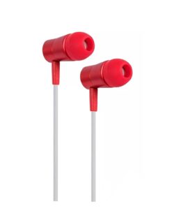 AUDIFONOS EARBUDS STF SOUND LIF ROJOS