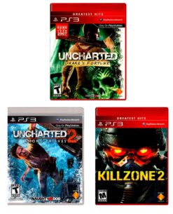 UNCHARTED DRAKES FORTUNE UNCHARTED 2 AMONG THIEVES KILLZONE 2 BUNDLE