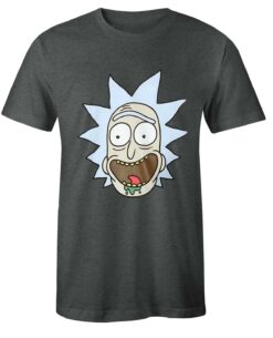 PLAYERA RICK AND MORTY GRIS MEDIANA