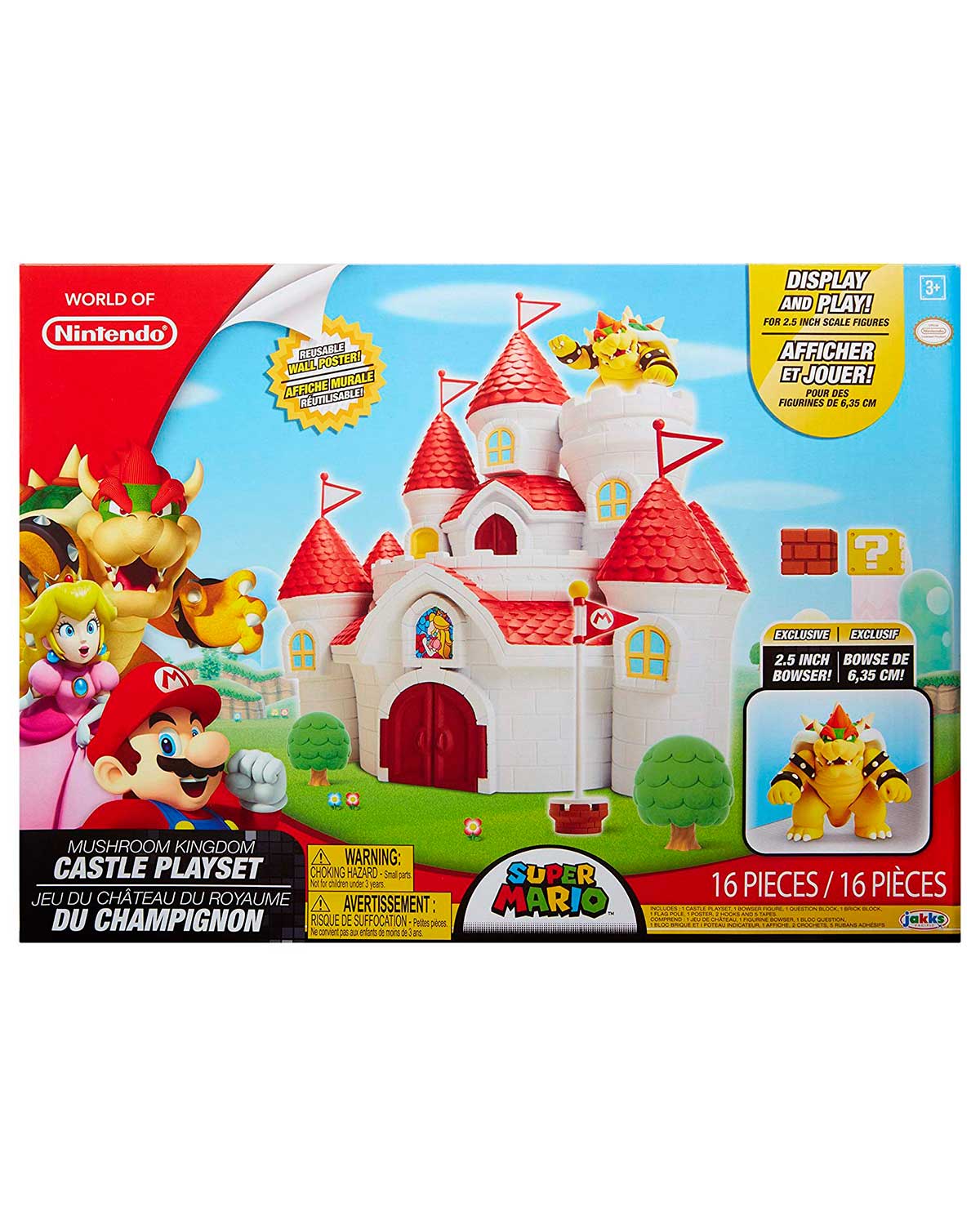 PLAYSET MUNDO NINTENDO CASTILLO DE PEACH - Image 2