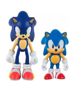 SET DE 2 FIGURAS TOMY CLASSIC SONIC MAS COMIC