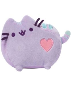 PELUCHE PUSHEEN PASTEL PURPLE HEART