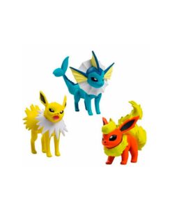 SET DE 3 FIGURAS POKEMON