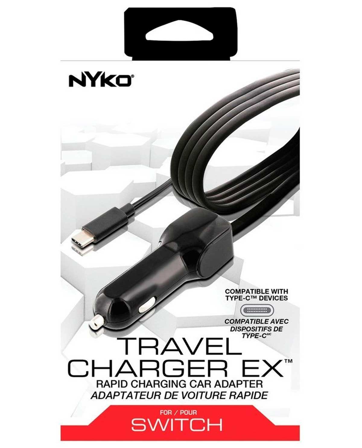 ADAPTADOR DE AUTO NINTENDO SWITCH NYKO EX