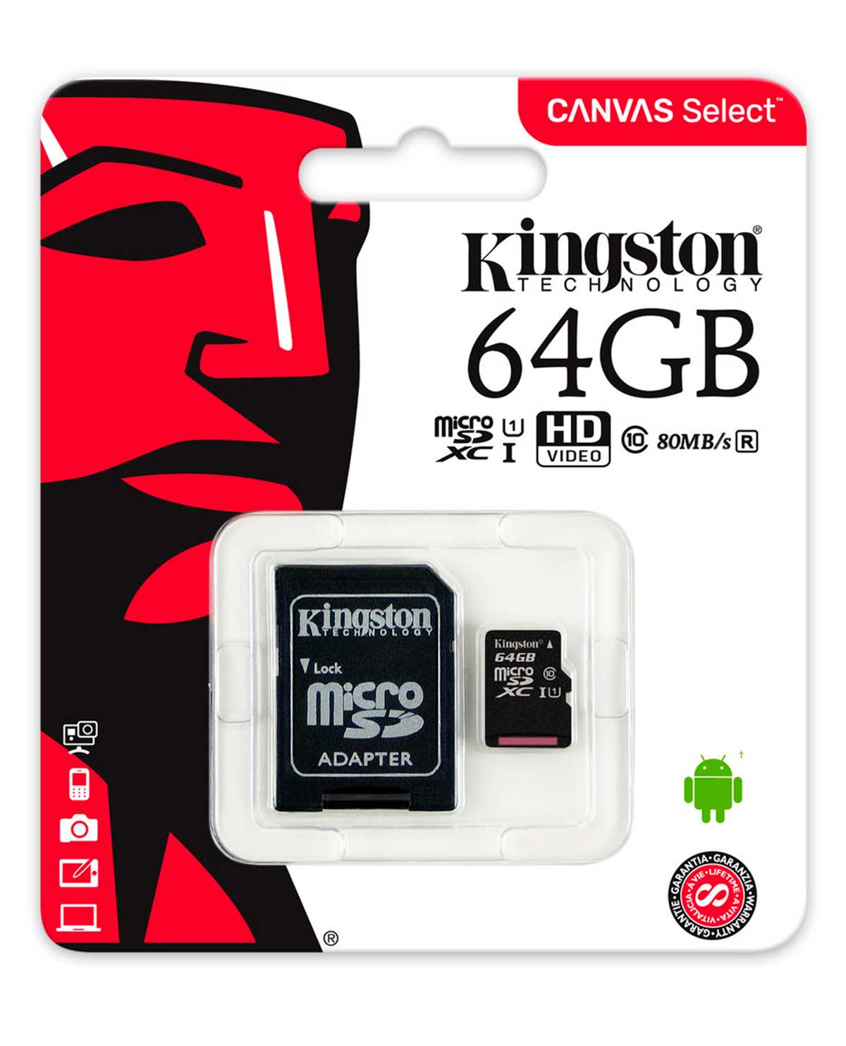 MEMORIA MICRO SD KINGSTON 64GB - Image 2