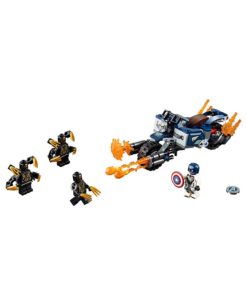 LEGO AVENGERS ENDGAME CAPITAN AMERICA ATAQUE DE LOS OUTIDER