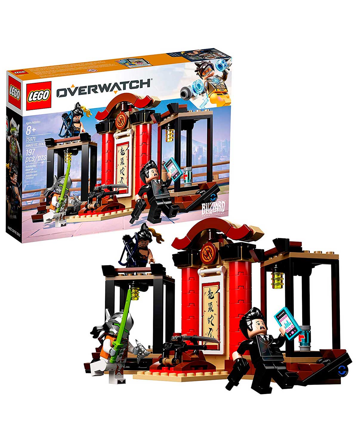 SET LEGO OVERWATCH HANZO VS GENJI - Image 3