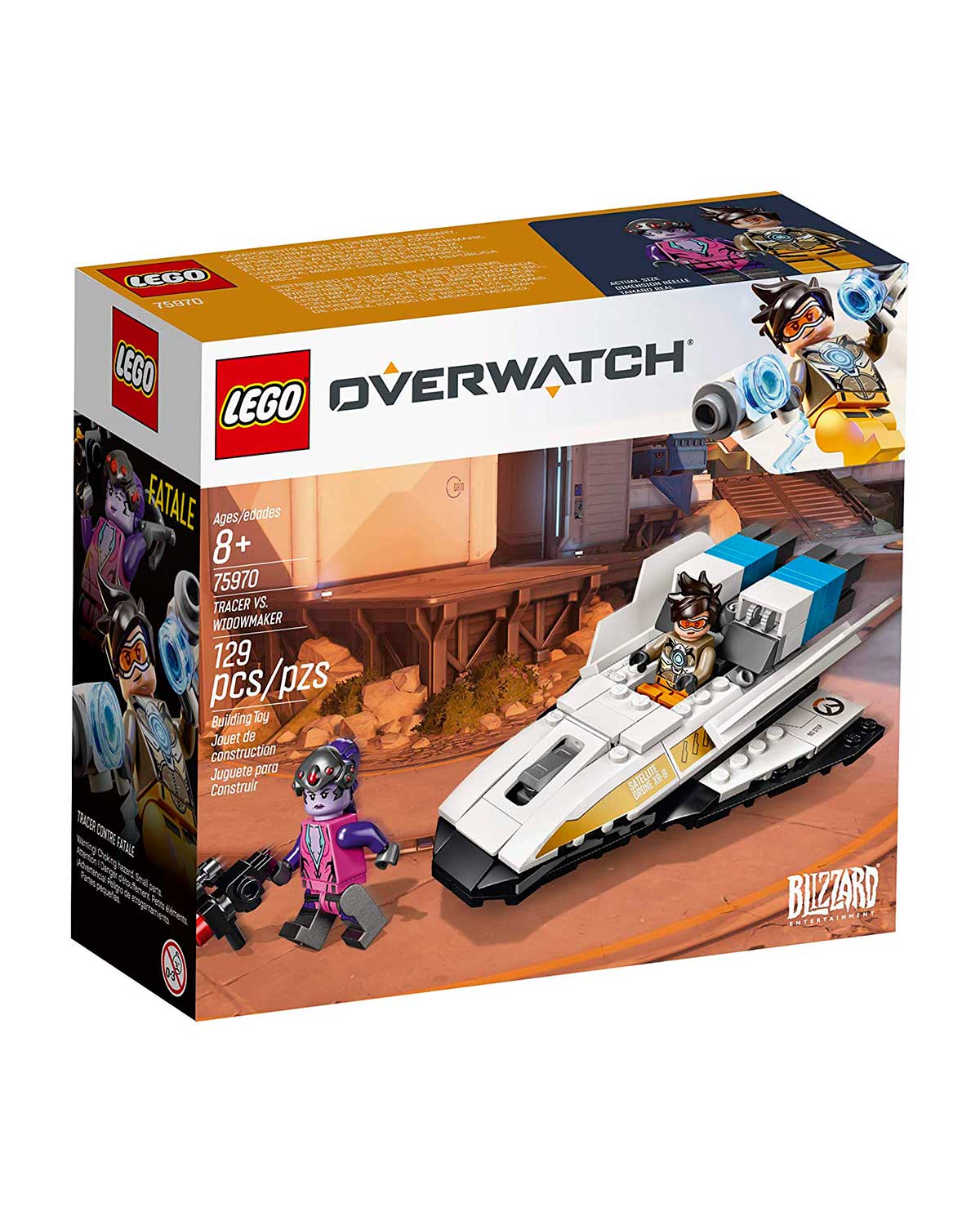SET LEGO OVERWATCH TRACER VS WIDOWMAKER - Image 3