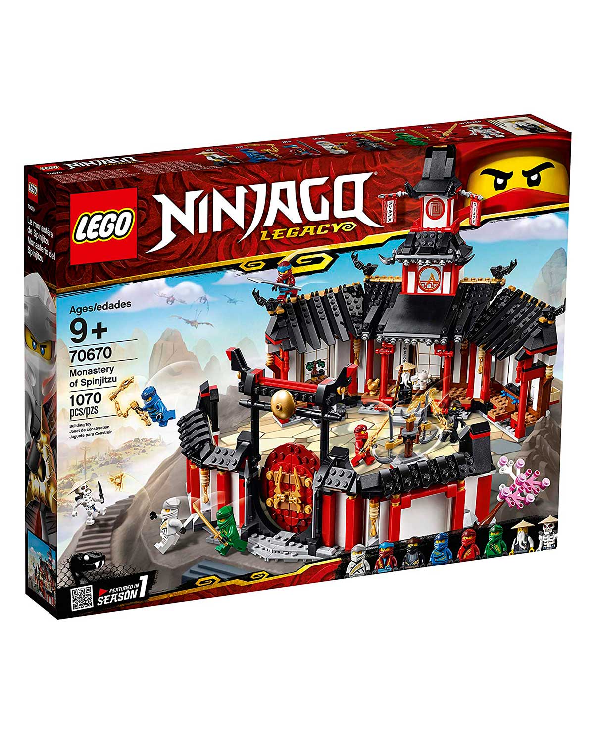 SET LEGO MONASTERIO DEL SPINJITZU - Image 3