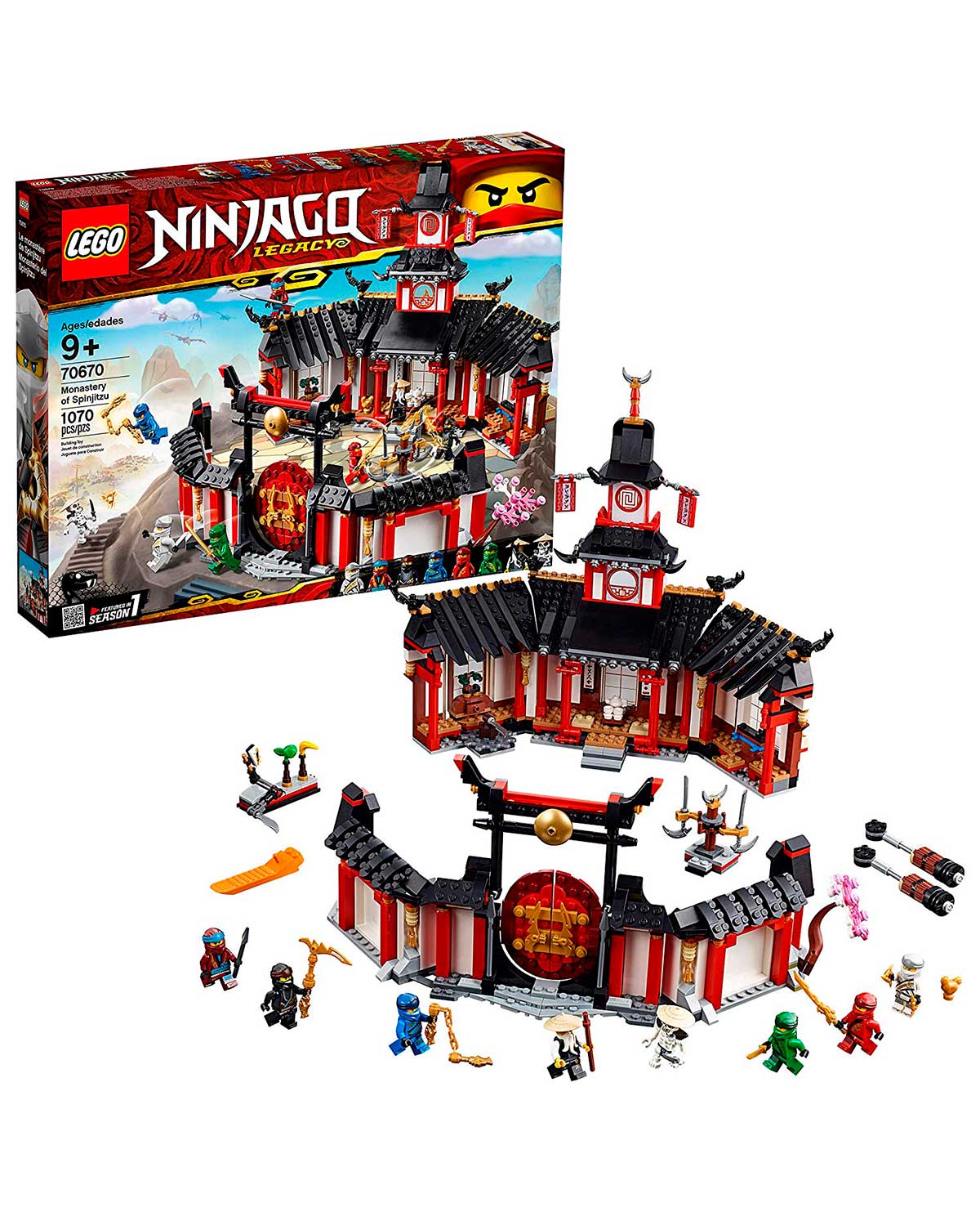 SET LEGO MONASTERIO DEL SPINJITZU - Image 2