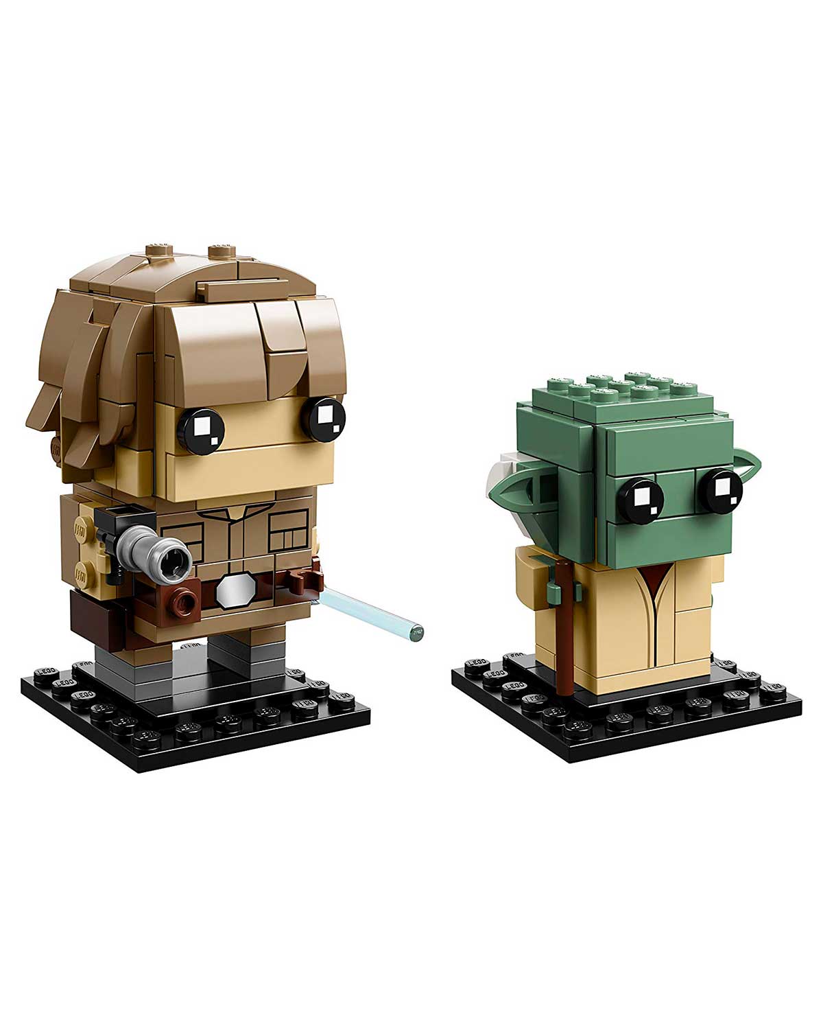 LEGO BRICKHEADZ STAR WARS LUKE SKYWALKER Y YODA